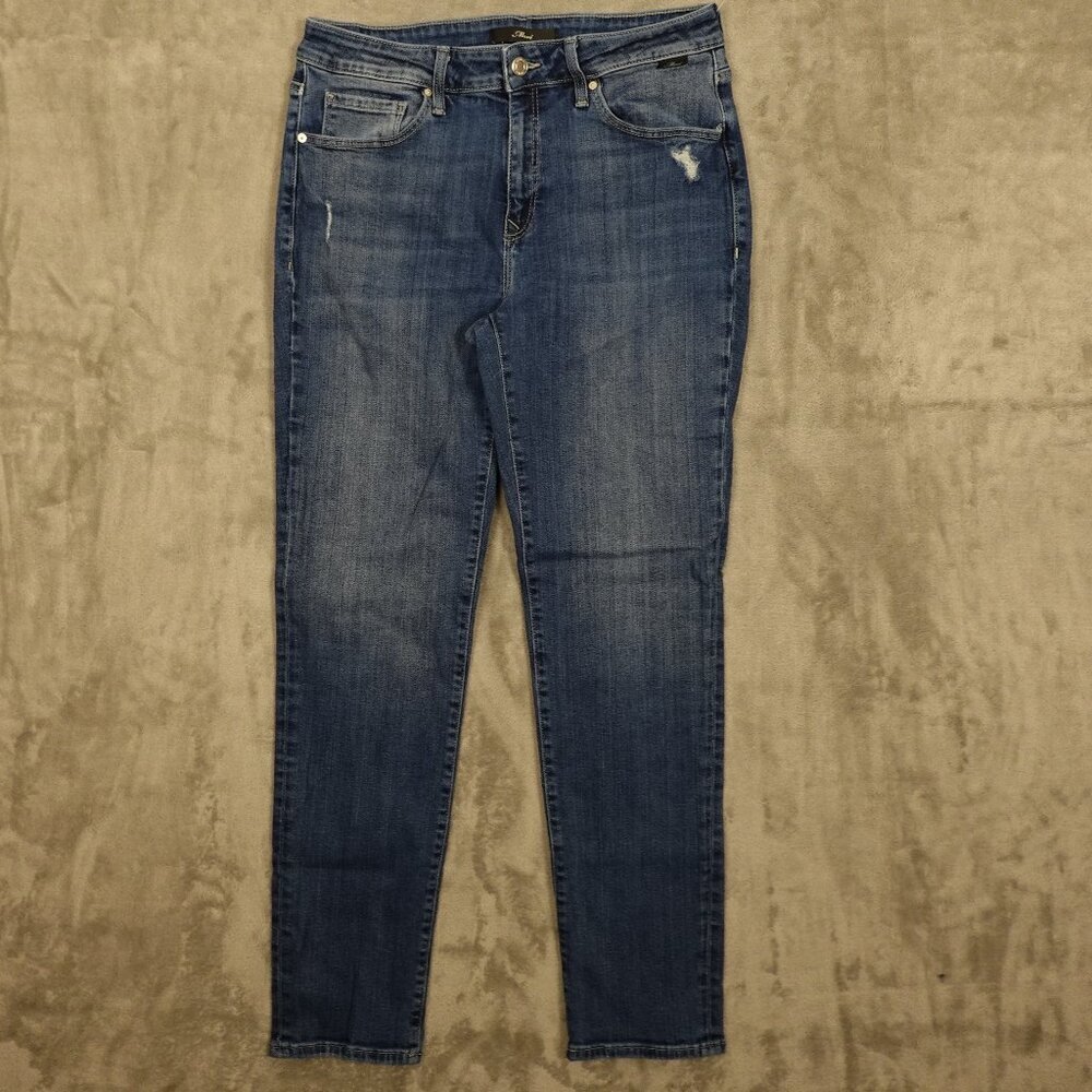 Mavi jeans Kathleen high rise slim boyfriend women's 29 blue denim‎